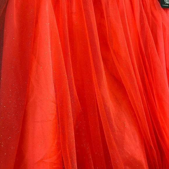 NWT Sequin Hearts Size 9 Pink Sparkly Padded One Shoulder Prom Formal Mini Dress - Picture 4 of 16